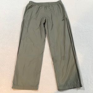 Men’s Adidas clima365 nylon track pants.